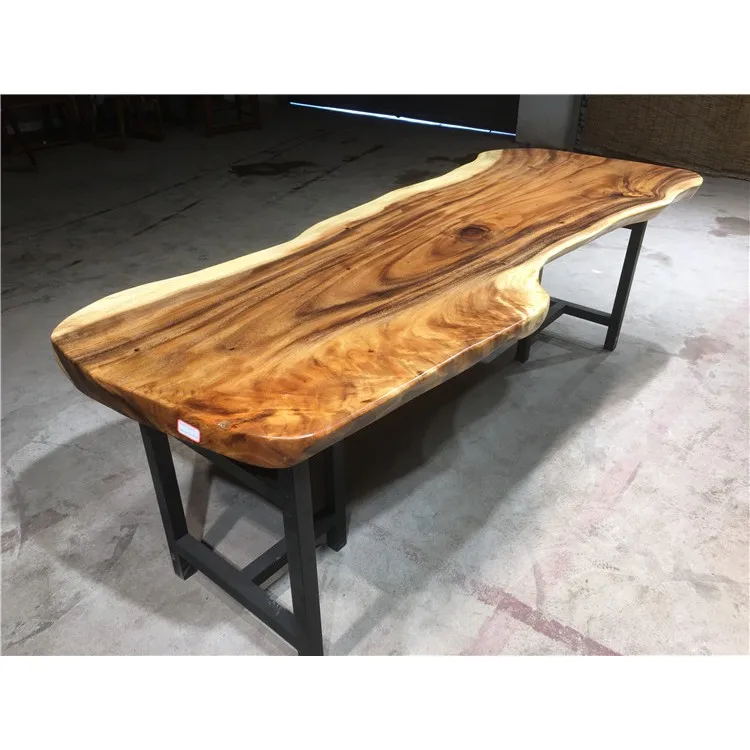  Luxury Reclaimed Design Live Edge Wood Slab Suar For