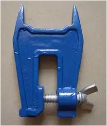 Chainsaw filing vise