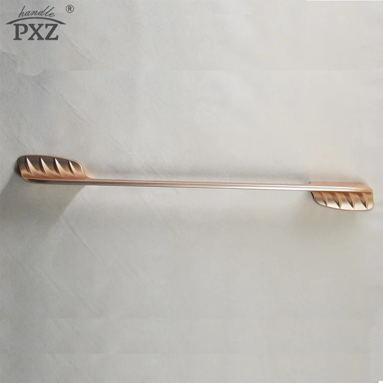 Luxurious french  kitchen cabinet handles aluminum alloy cabinet drawer handle