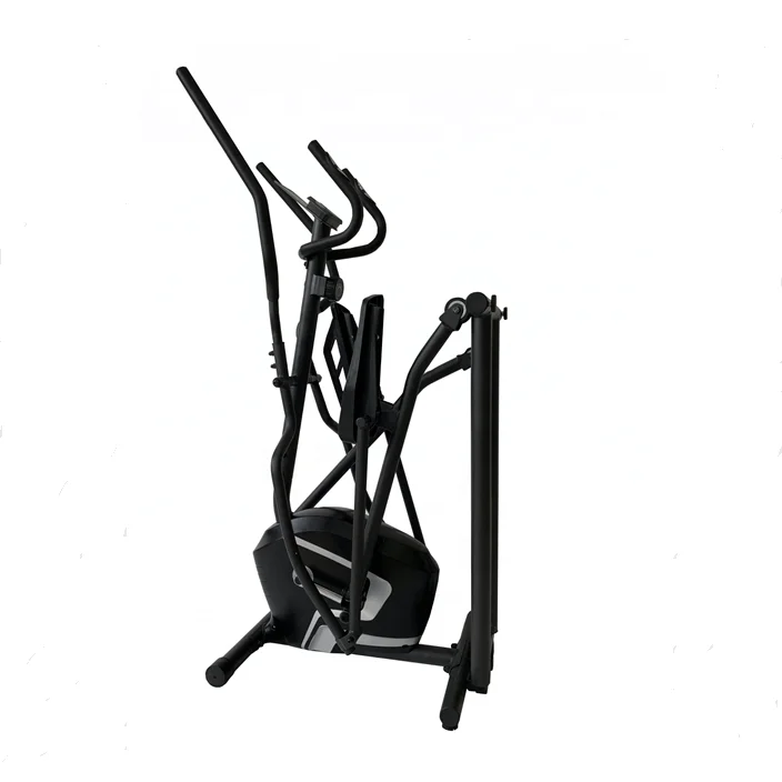
2019 New design foldable home use body building fitness equipment magnetic elliptical trainer 