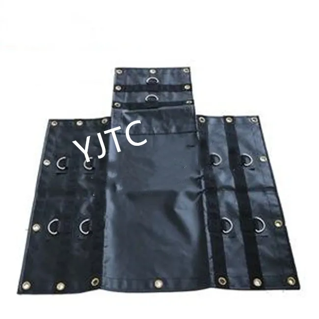 18oz Black Vinyl Lumber Tarps With 8feet Flap