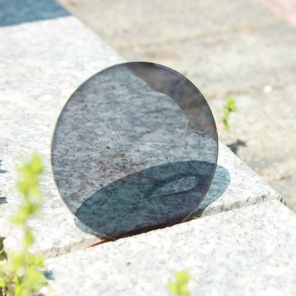 Semi finished 1.56 flat top bifocal blue cut eyeglasses optical lens