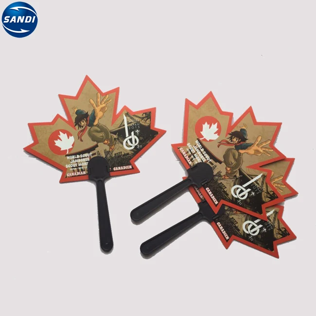 LOGO printed custom promotional hand fan