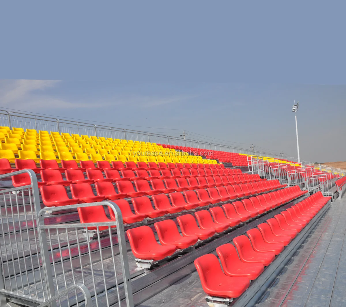 Professional metal structural outdoor bleacher grandstand