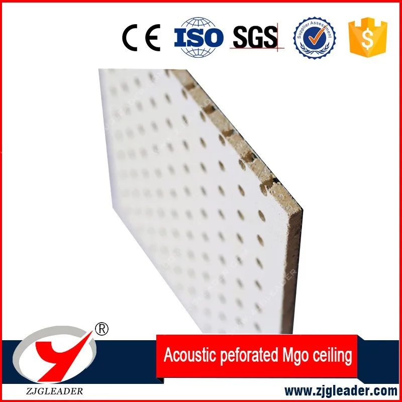 Building material fiber Perforated Acoustic Board