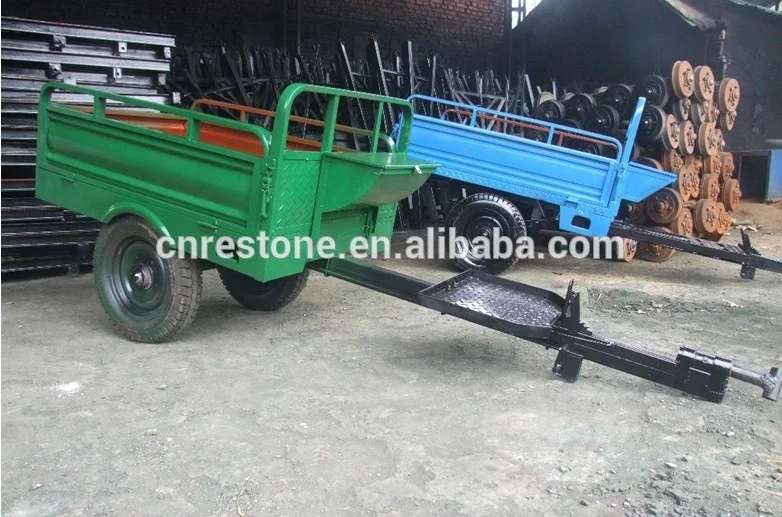 
Hot sale Agricultural trailer for walking tractor farm small walking tractor trailer 