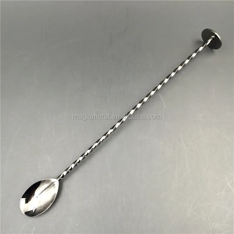 Factory Price stainless steel coffee bar accessories professional barware  mix cocktail barspoon for stirring