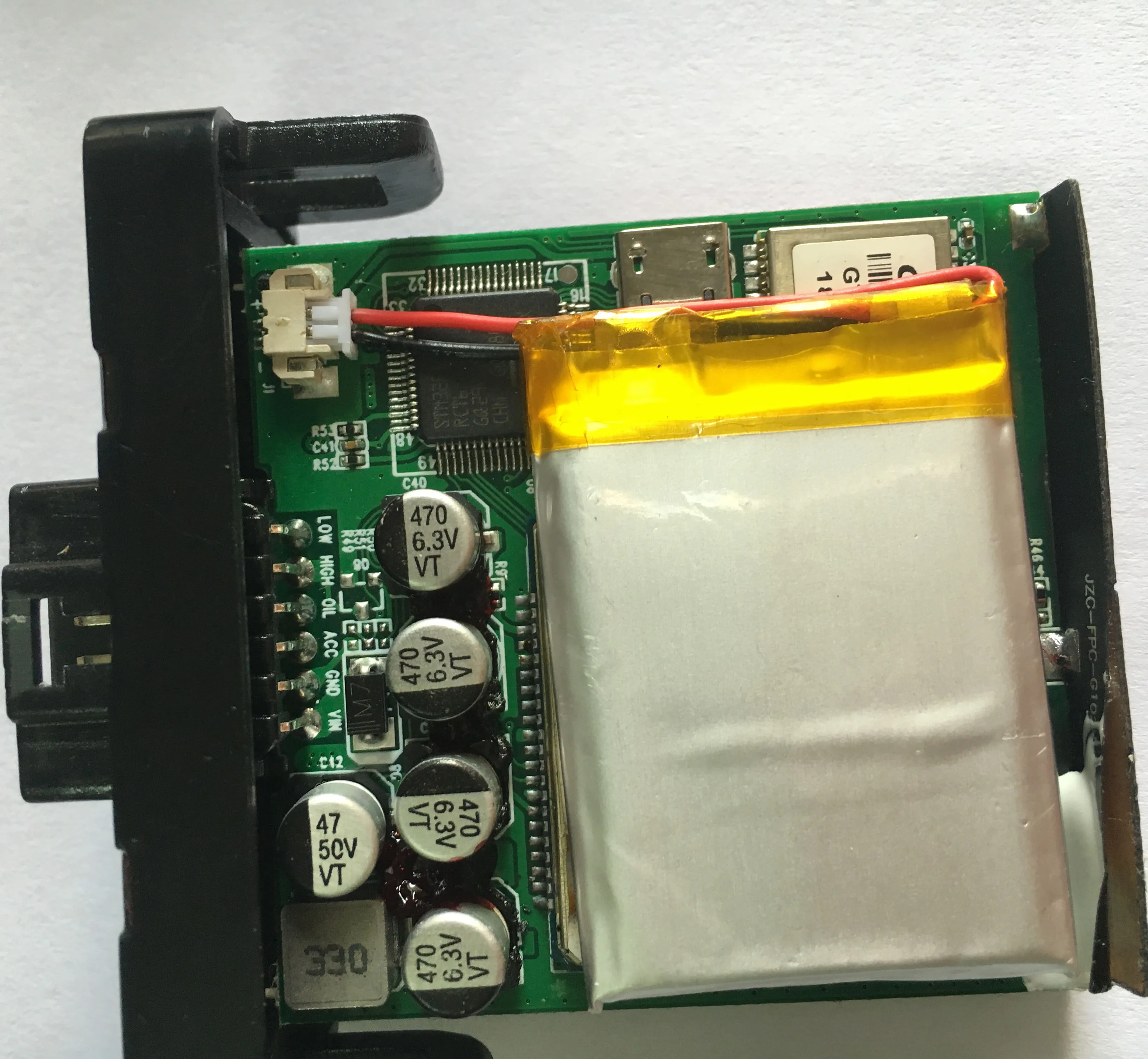 Устройство слежения GPS для автомобиля G102 4G 4G-LTE CAT-M1(eMTC) и 4G NB-IoT