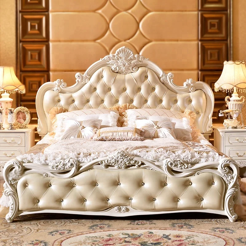Traditional Luxury European Style Bedroom Furniture Sets
