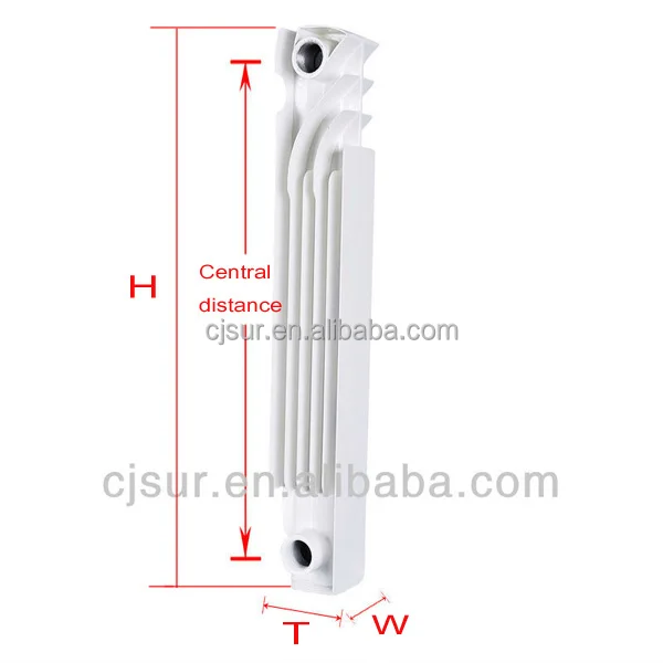 room die casting aluminium radiator