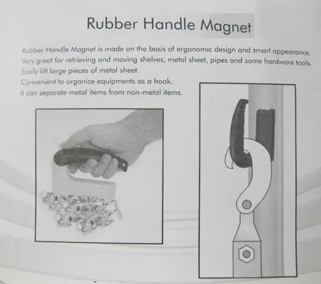 Master Magnetics Strong Magnet Powerful Magnet with Ergonomic Handle XF5033 XIANFENG Magnetic Tool Holder