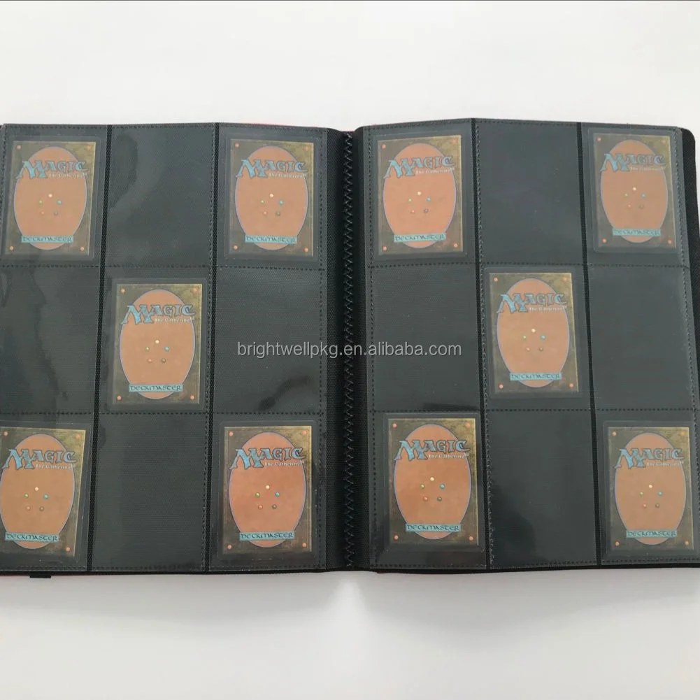 
Pro-Folio 9-Pocket Red Gaming Card Collectors Portfolio 