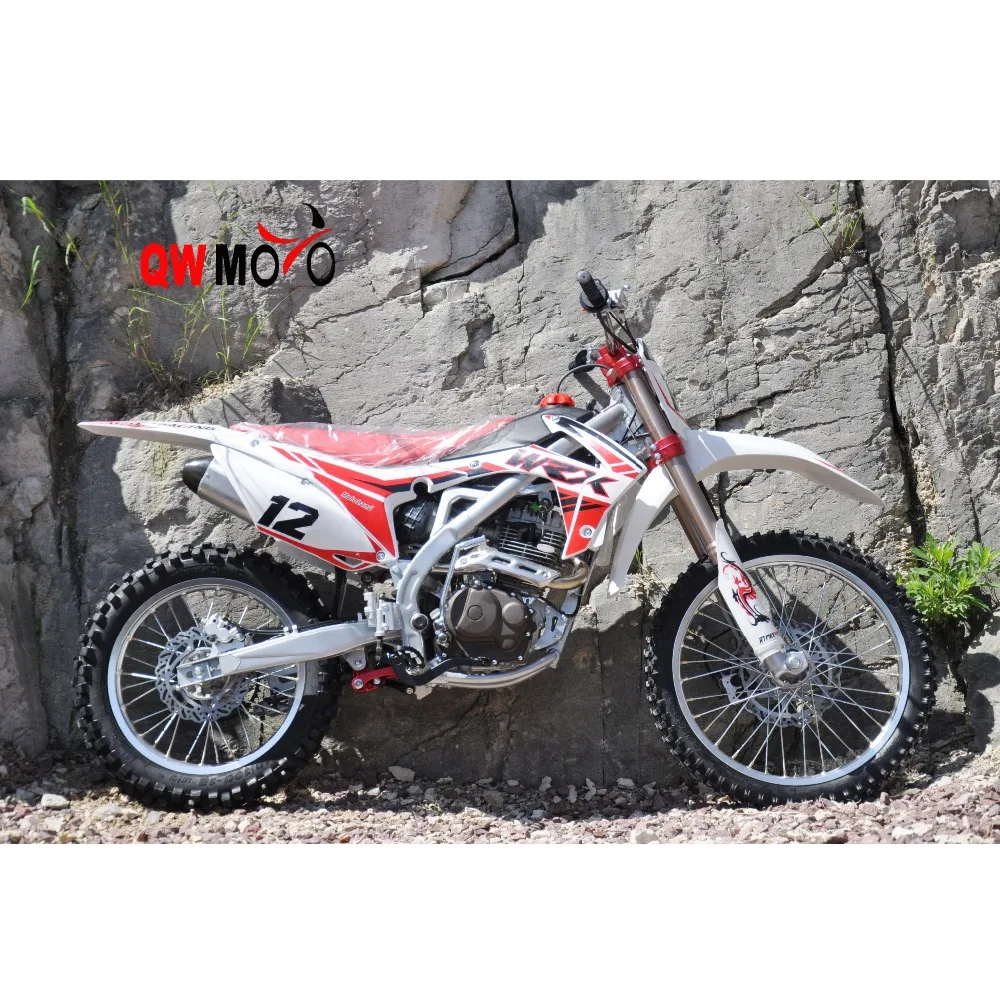 QWMOTO new design 250cc used motorcycle electric start pitbike china 250cc dirt bikes alloy frame dirt bike 250cc