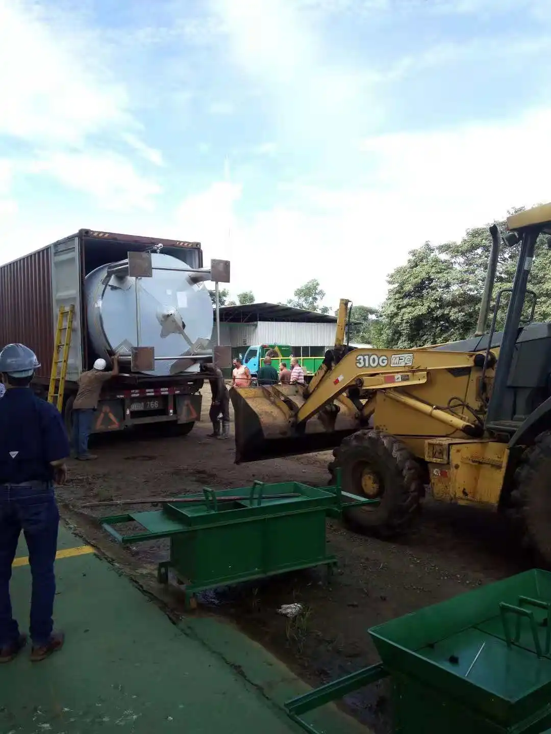 concentration tube tank