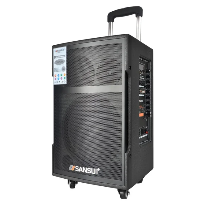 Sansui SG3-12! 12inch alto mid-range bluetooth speaker with Fm radio