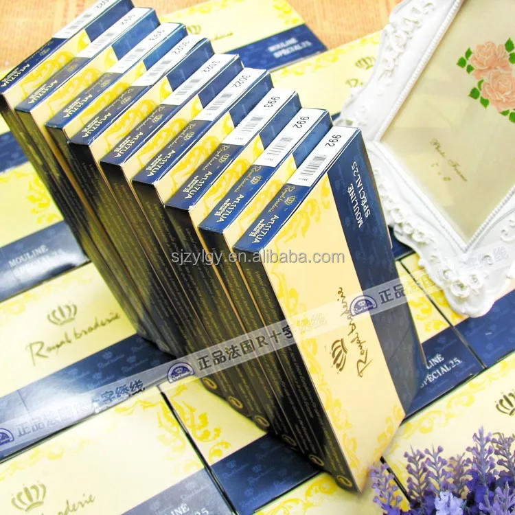 Top Grade 100% Cotton Thread Floss For Cross Stitch 12 strands/box