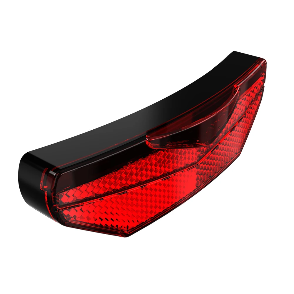 Factory direct Sate-lite CREE ebike light  StVZO ECE TPRBi eletric bike tail light with Z ECE reflector  mount on Carrier 6-48V