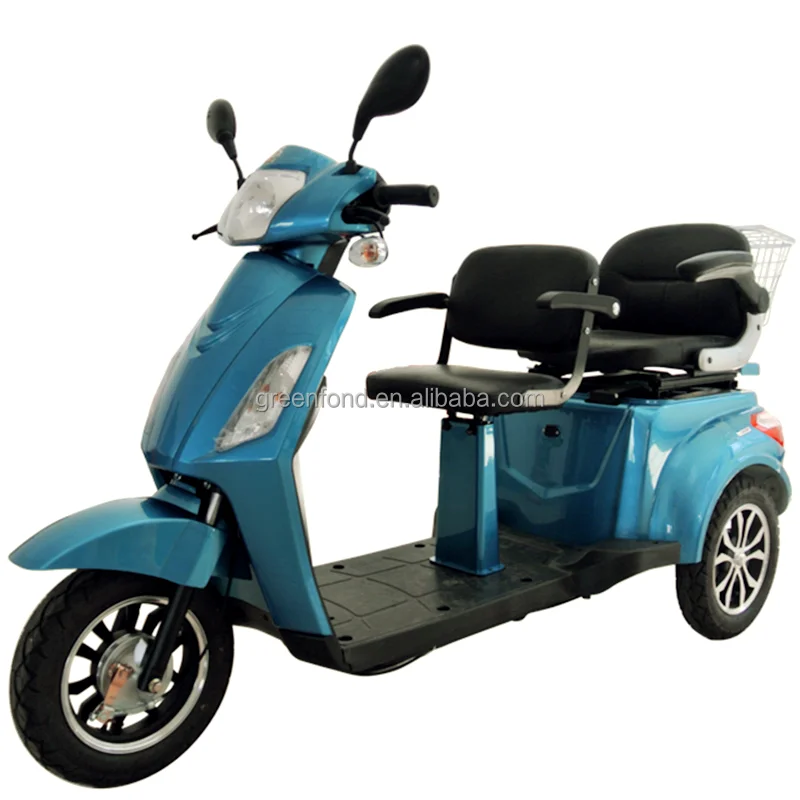 eec electric tricycle for 2 person disabled electric scooter