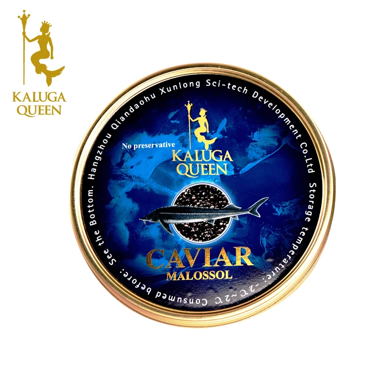 
250g Russian black Sturgeon Caviar Malossal Imperial Royal 
