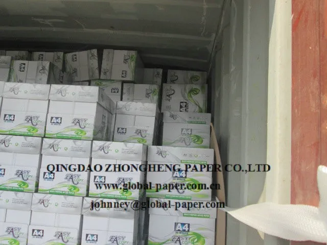 A4 size copy paper 100% Wooden Pulp Copy Paper