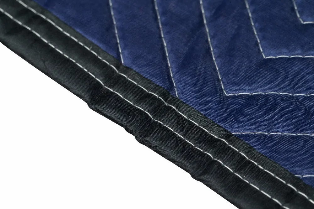 2023 Qualified Branding Trim Printed Warehouse or Movers Blanket for Australia Furniture Removalist Blanket