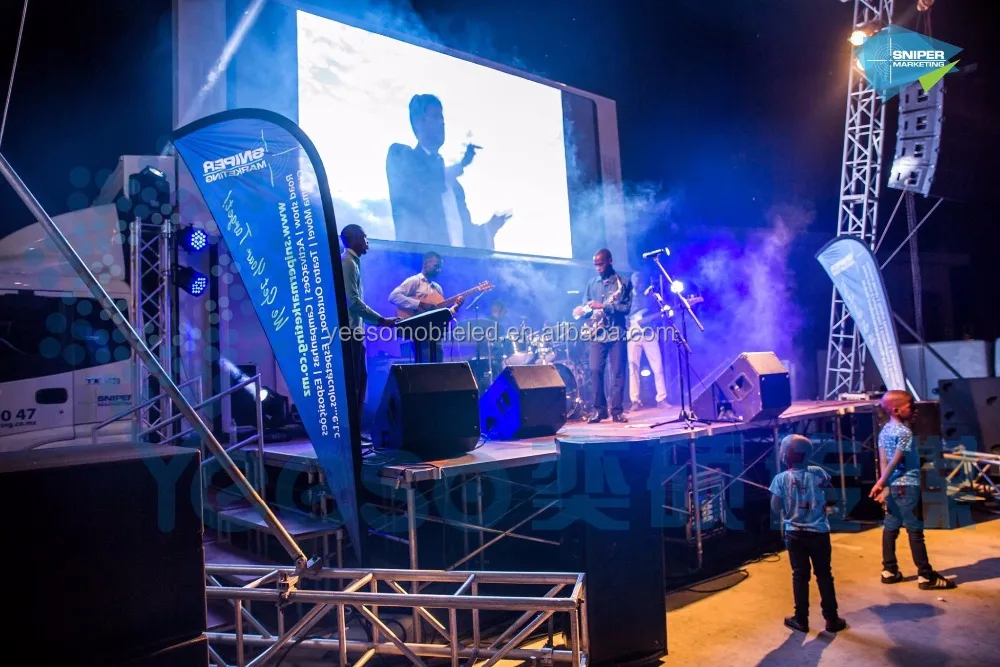 
Good quality LED display truck from Shanghai Yeeso Media, YES-V9 