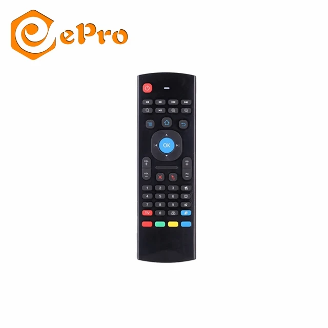 Горячая продажа Mx3 air mouse дистанционное управление 2.4g мини беспроводная клавиатура и воздушная мышь для android tv box