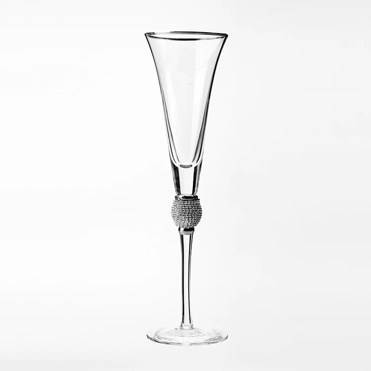 Стаканы Raymond для шампанского персонализированные бриллиантовые прозрачные бокалы CN;SHN