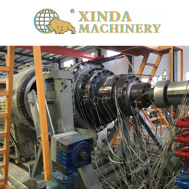 Xingda pe 450mm germany  hdpe ductile pipe production line price