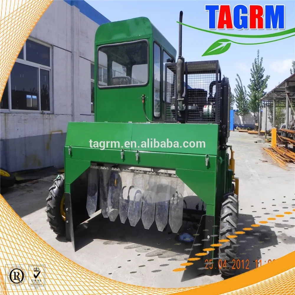 Chicken manure composting machine hot sale M2300 waste compost turner