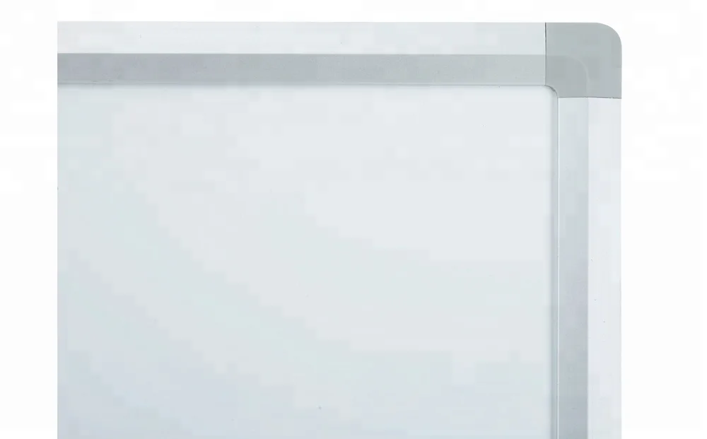 Magnetic 360 Degree Reversible Both Side Whiteboard with Holder Stand Glass Whiteboard