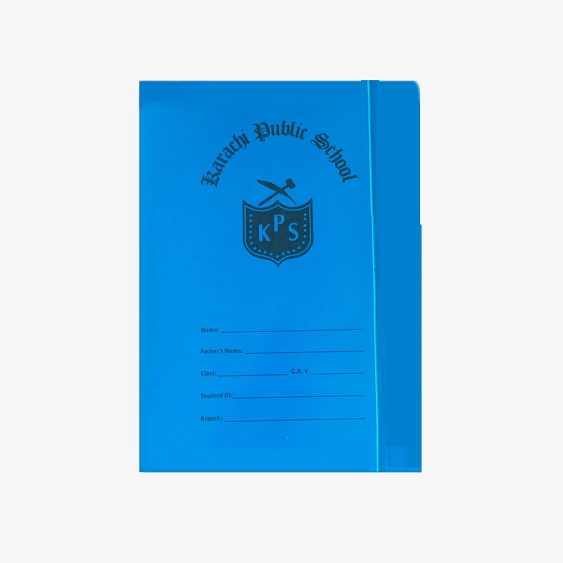 
Wholesale a4 size fashion handmade paper cardboard file folder with elastic bands office supply 