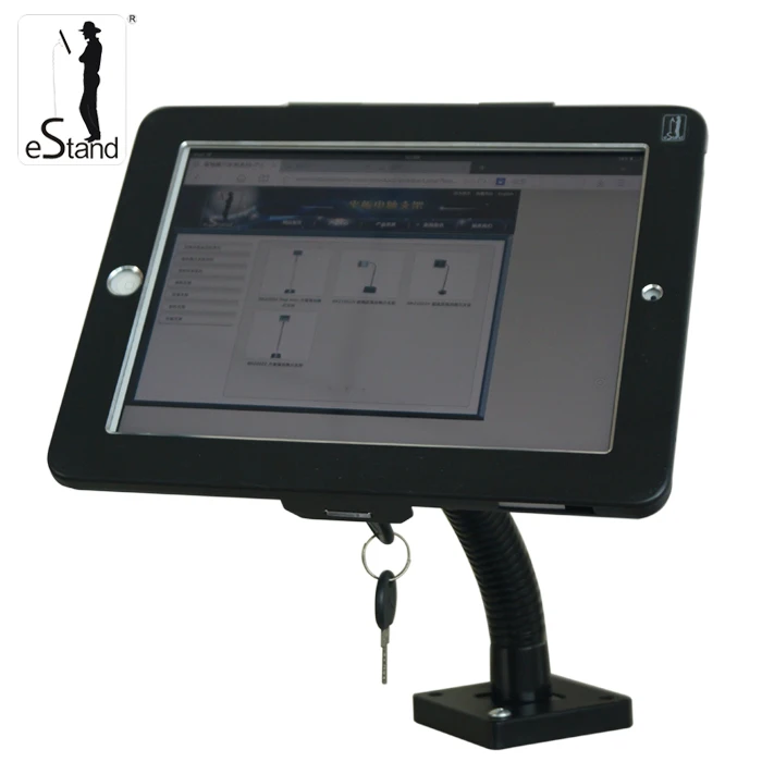eStand BR24007B table/wall swiveling 9.7 tablet mount holder for ipad case