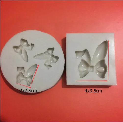 Cake Tools Easter Bunny Rabbit Ear butterfly Bow Silicone Mold Decorating Cupcake Decorating Gumpaste Fondant Tool Mould