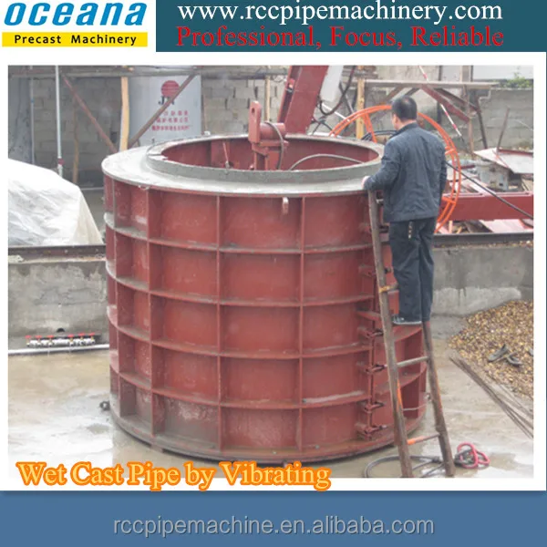 Vertical Vibration concrete pipe making machine, hdpe pipe machine manufacturers