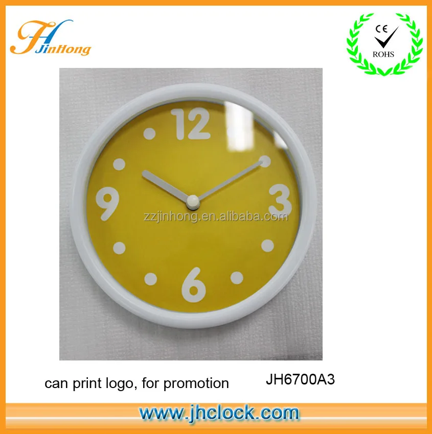 Table Clock, Desk Clock, Plastic Quartz Table Promotion Clock