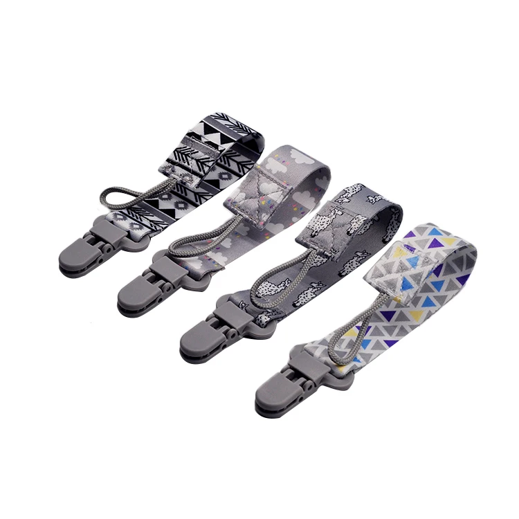 Wholesale stylish baby toy holder pacifier clip for baby shower gift
