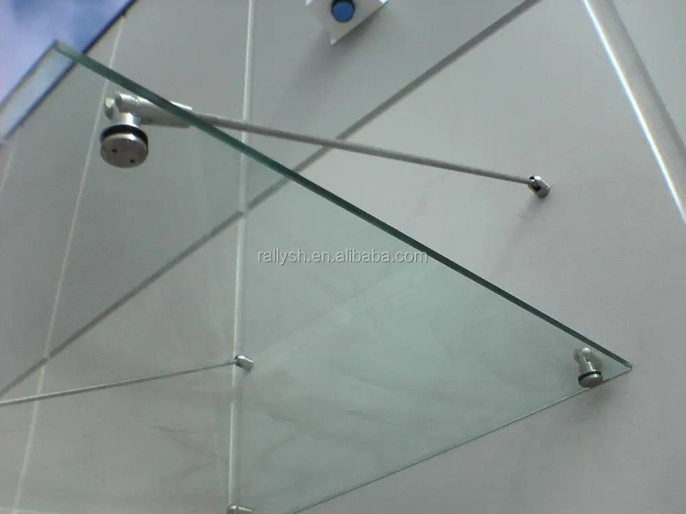 Glass Door Canopy Awning with Stainless Steel Bracket