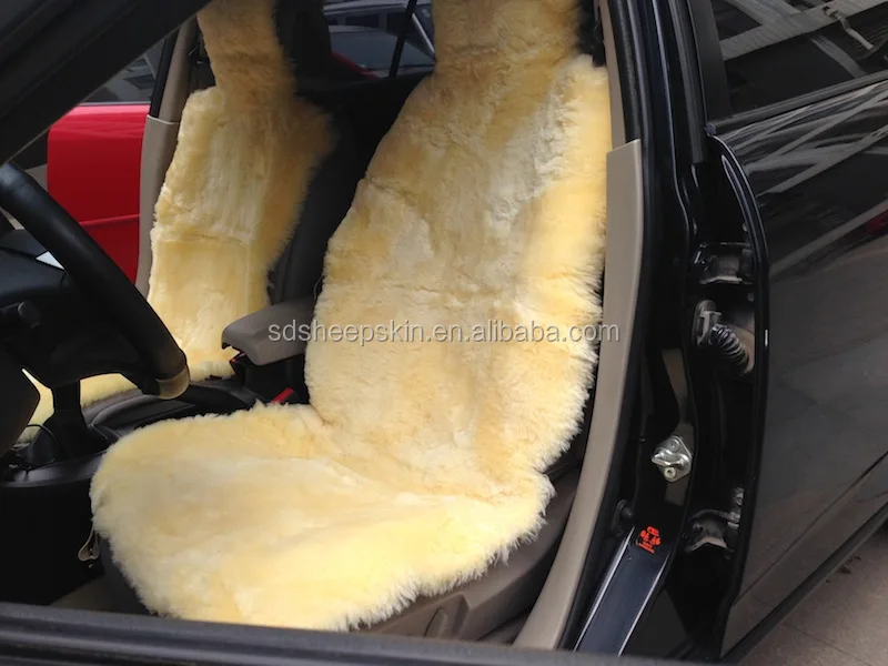 China wholesale 2024 High Quality comfortable australian sheepskin car seatcovers