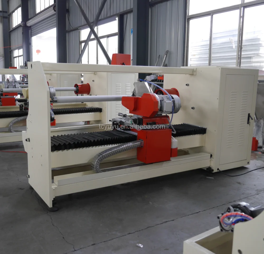 YU-701 PTFE Skived Flexible Sheet Automatic Slitting Machine  Film Roll Automatic Slitter