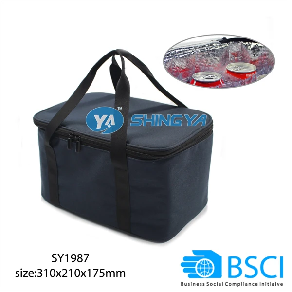 promotional gift insulated 6 pack wine cooler bag bulk canned drink cooler bag cooler lunch bag