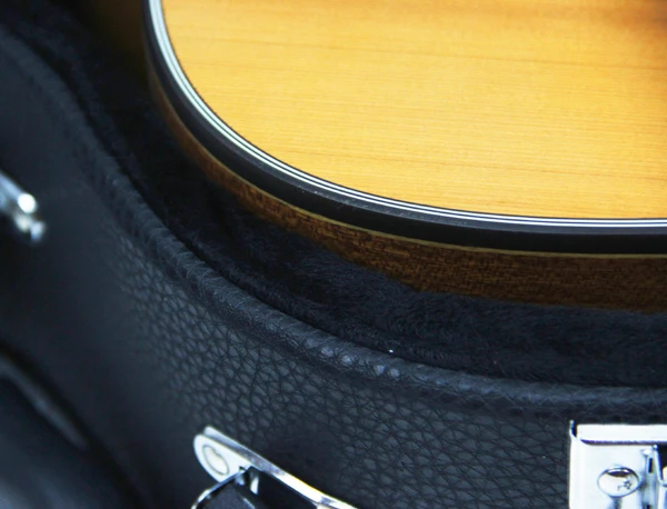 
41 inch black custom guitar case 