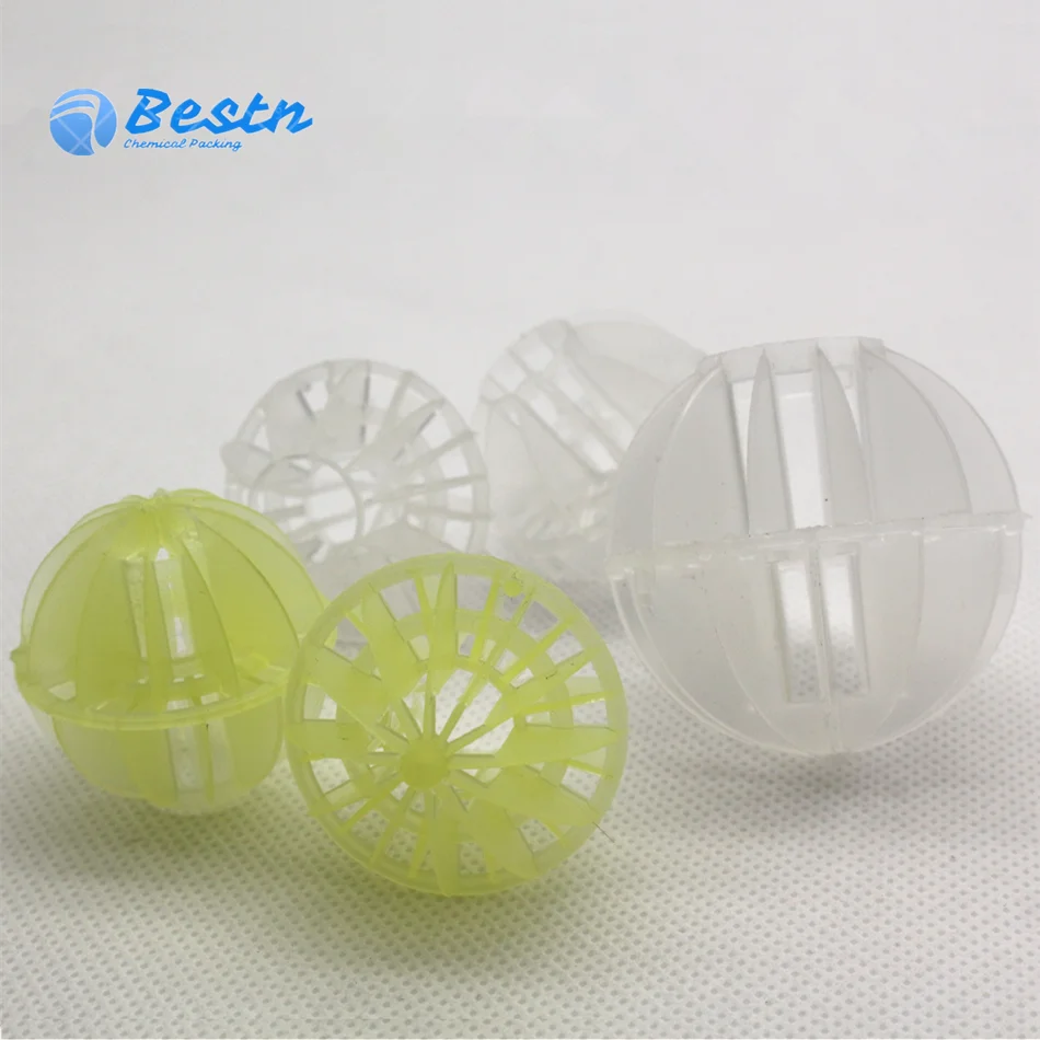 Plastic Polyhedral Hollow Ball PP Multi-faceted hollow ball for Waste Water Treatment