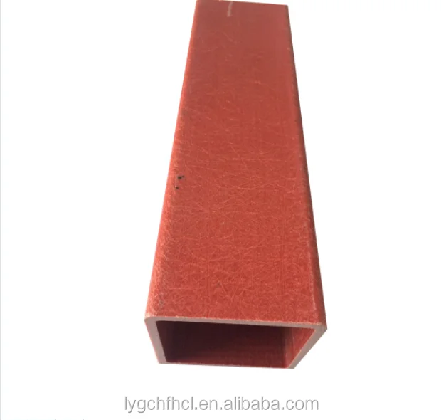 FRP Rectangular Pipe Fiberglass Rectangular Tube Structural Profile