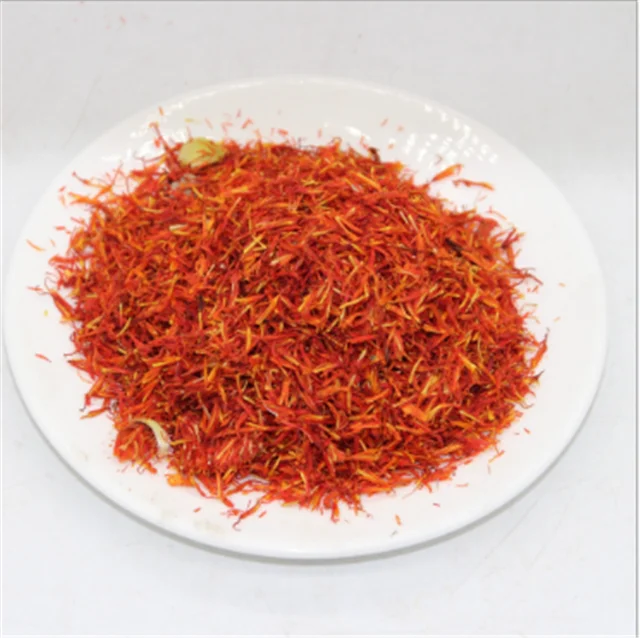 
Hong hua Chinese raw nature herb safflower carthamus yellow flower 