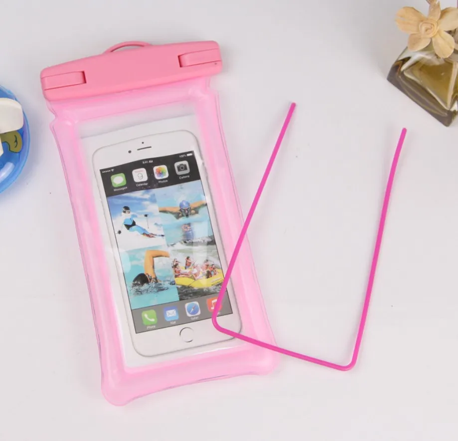 Water proof cell phone bag PVC waterproof phone case for iphone X Xs Xr mobile phone bags cases