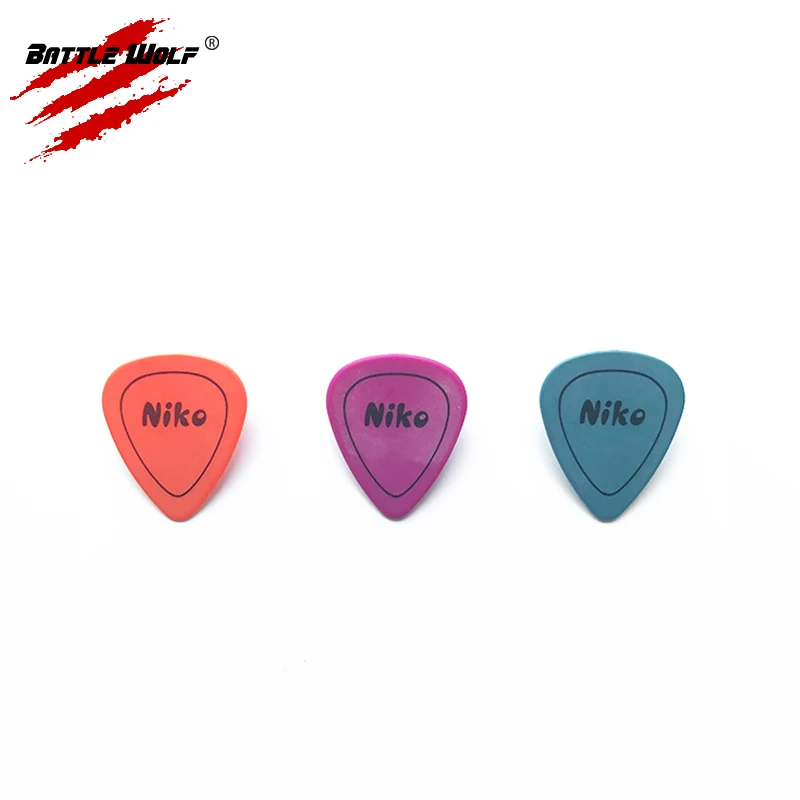 Шелкография под заказ гитарные медиаторы Delrin