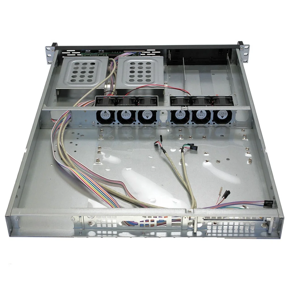 PC Computer Industrial Rack Mount Server Chassis Case 1U