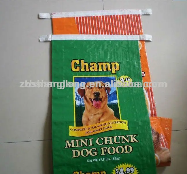 2014 горячая продажа мешок сплетенный мешок корма