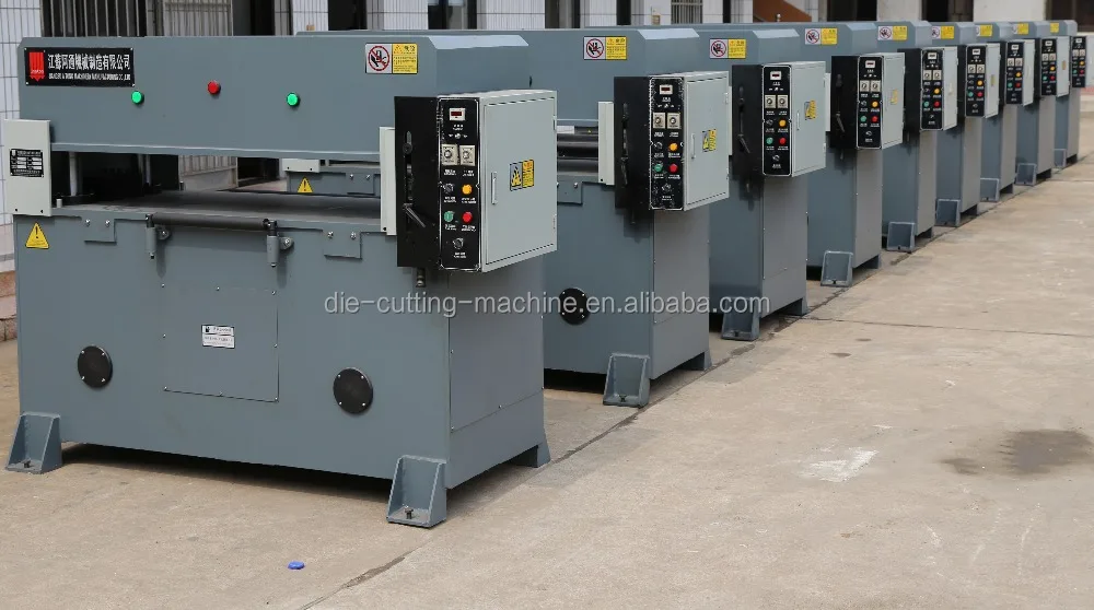 hydraulic rubber sole leather cutting press machine